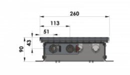 Подов конвектор PB110e Подов конвектор PB110e